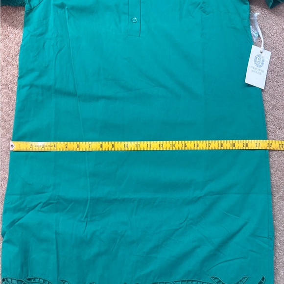 Tuckernuck Emerald Green Puff Sleeve Midi Dress - Picture 8 of 9